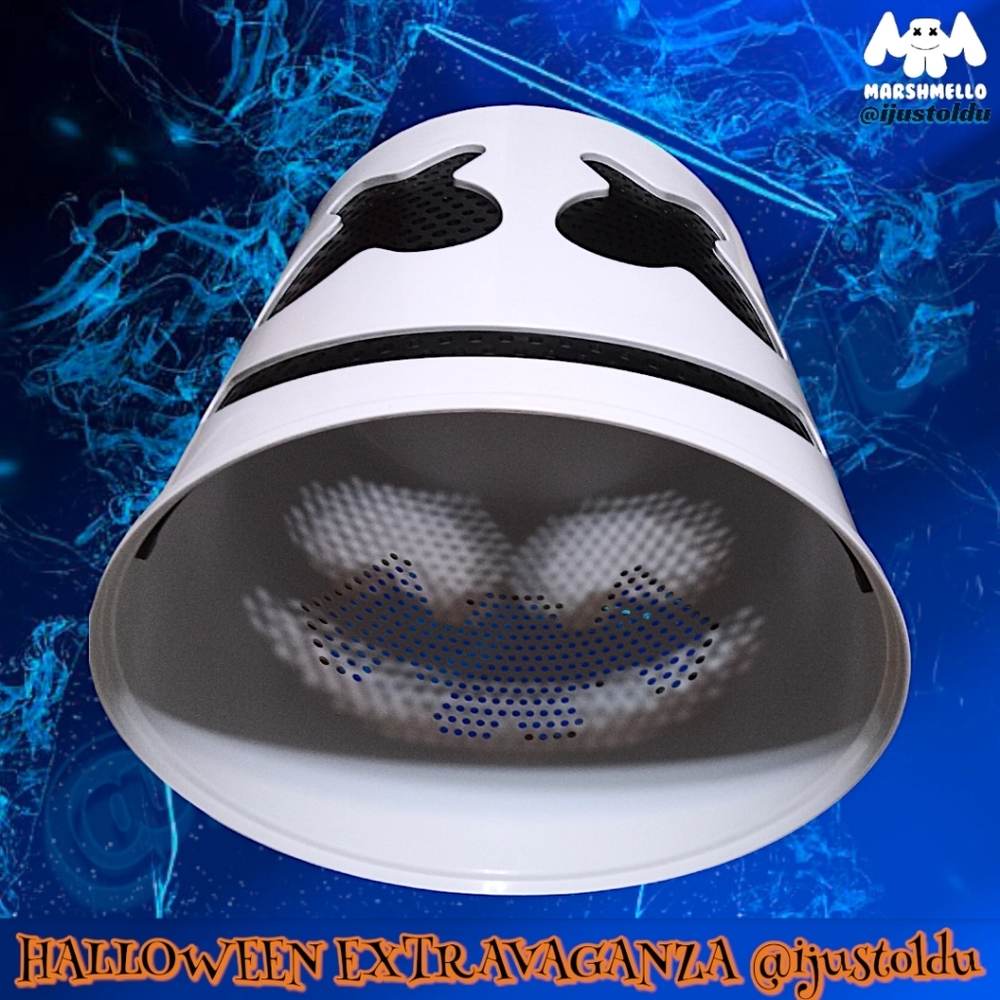 Official DJ Marshmello Original Mello Helmet | Authentic Collectable OS Fits All - Picture 14 of 15